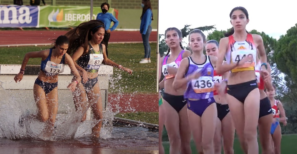 Ainhoa Fitó (173) i Marta Jiménez (449)