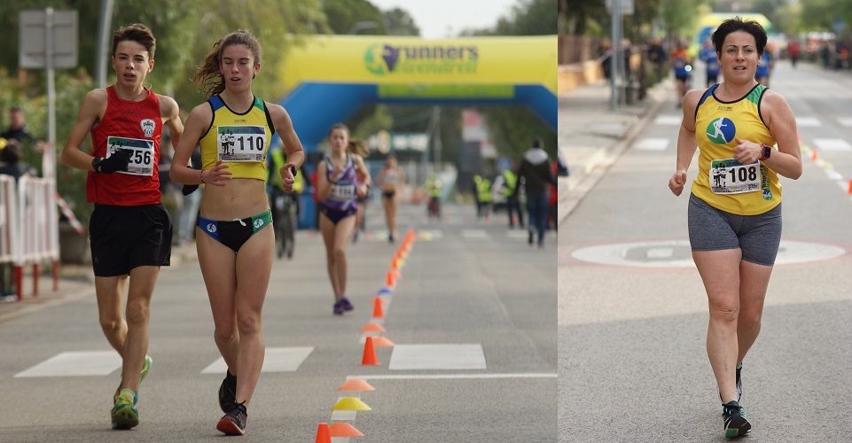 Lluc Serrat, Griselda Serret i Yolanda Rodríguez
