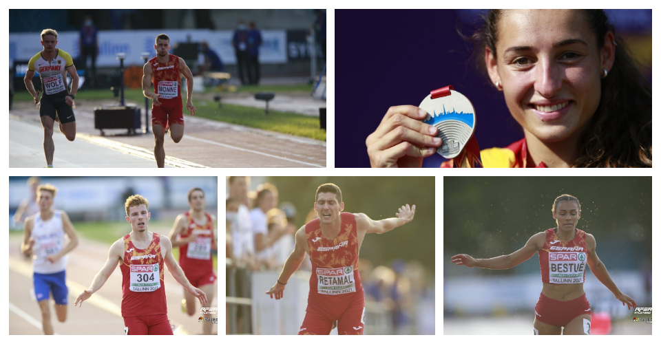 Arnau, Sara, Aaron, Pol i Jaël