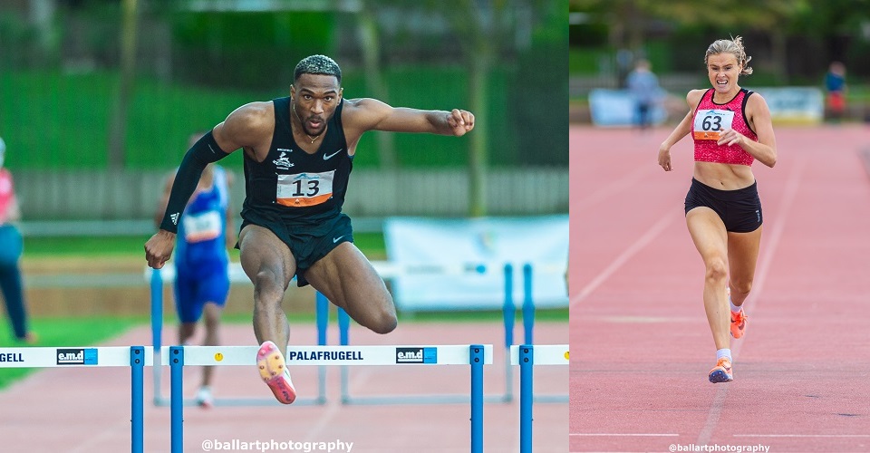 Efekemo Okoro i Jenna Bromell