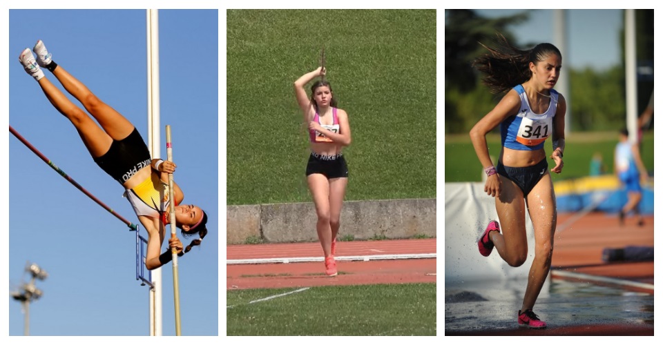 Noa Martínez, Erika Sellart i Ainhoa Fitó