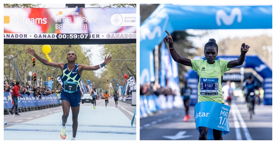 Haftu Teklu i Margaret Kipkemboi