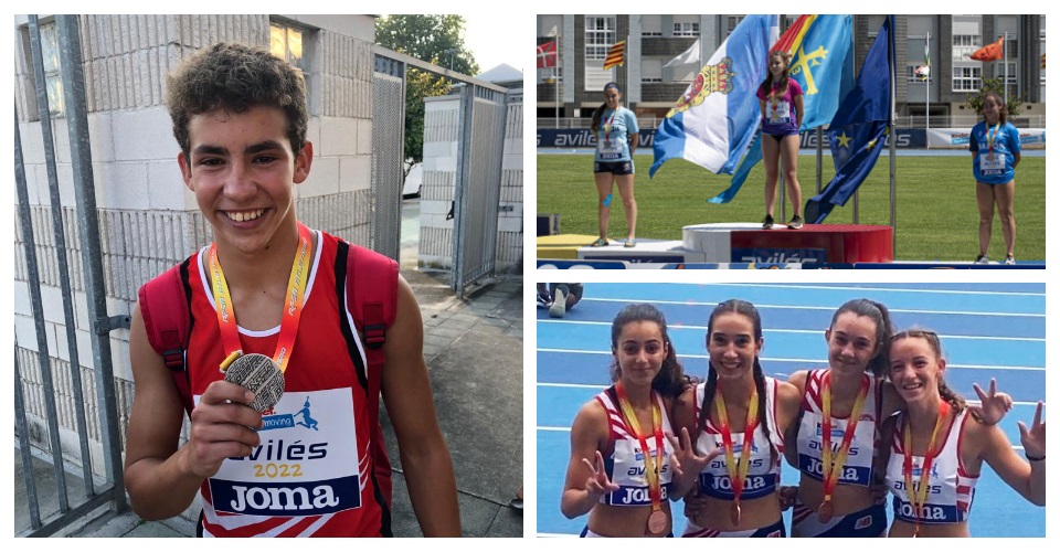 Jan Jubany, Erika Sellart i 4x100 Avinent Manresa