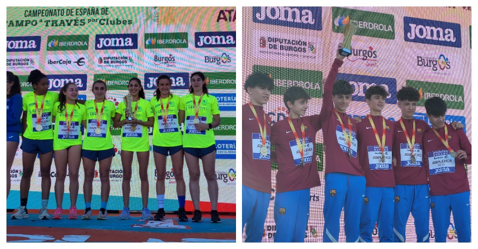 Campions Sub 18 femení i Sub 16 masculí