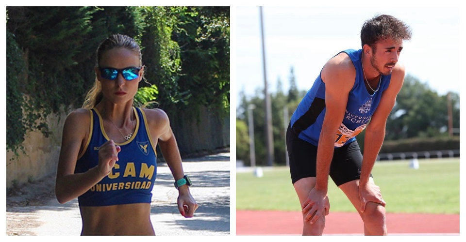 Raquel González i David Fradera