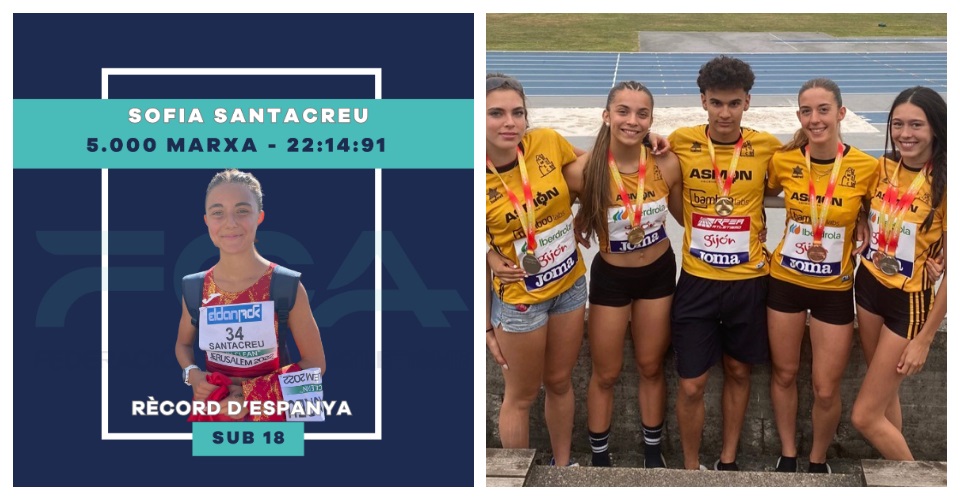 Sofia Santacreu i Medallistes Muntanyenc Sant Cugat