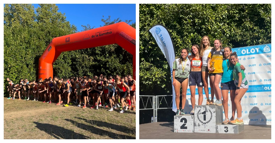 Sortida sènior masculí i podi sènior femení