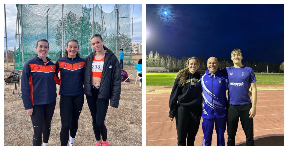 Núria Pereiras, Olga Morraja i Bàrbara Arranz i Pau Crespo va competir a Rubíí