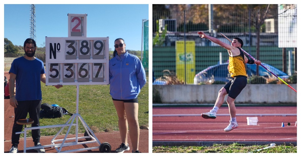 Daniela Fernàndez amb el rècord sub 20 cat. Foto FCA i Guim Morcillo
