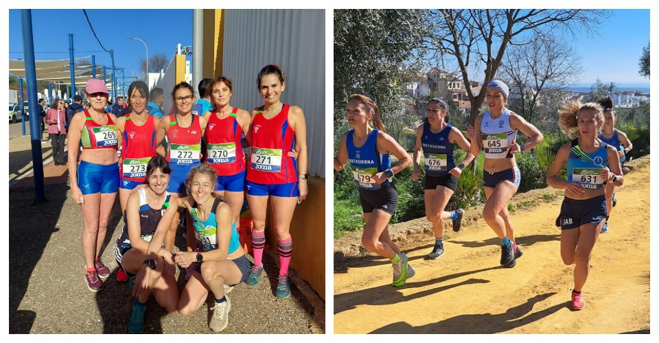 El grup femení del Lluïsos Mataró. Foto club. El JA Berga també ha tingut presència a Hornachuelos. Foto club