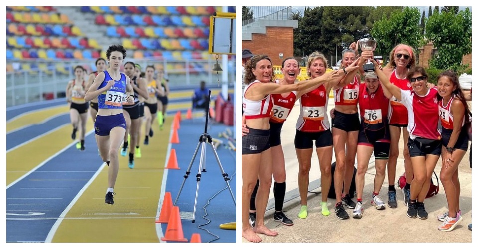 Maia Parés participarà al Campionat sub 16. Foto CA Canovelles i El Barcelona Atletisme femení present al clubs màster. Foto Barcelona At.