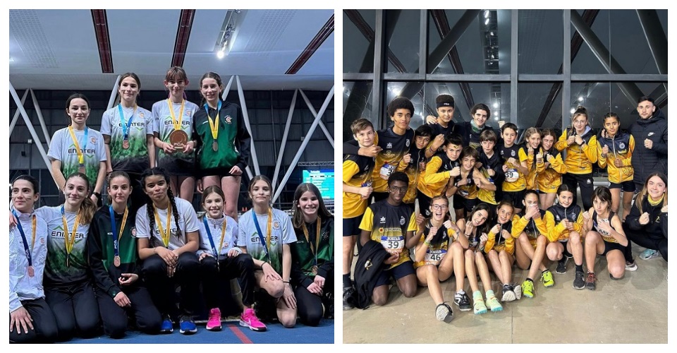 El Cornellà Atlètic en categoria sub 14. Foto club i El CA Igualada en categoria sub 14. Foto club