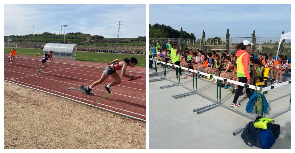 Sortida dels relleus i espera del torn de la prova. Fotos FCA