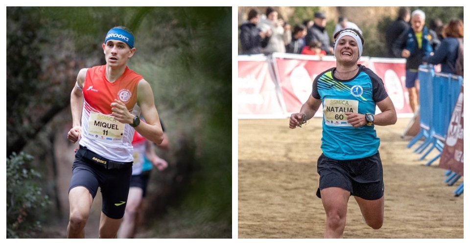 Miquel Cobera una de les estrelles del campionat de trail vertical. Foto Artur Ribera i Natàlia Gonzàlez participarà al Campionat de curses de muntanya. Foto Sísmica