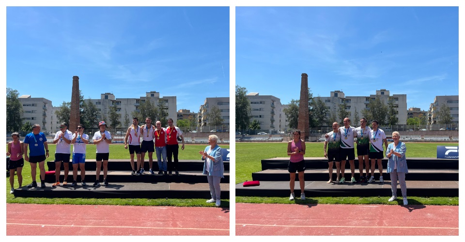 Podis del Campionat de Catalunya de relleus celebrat a Gavà. Foto FCA