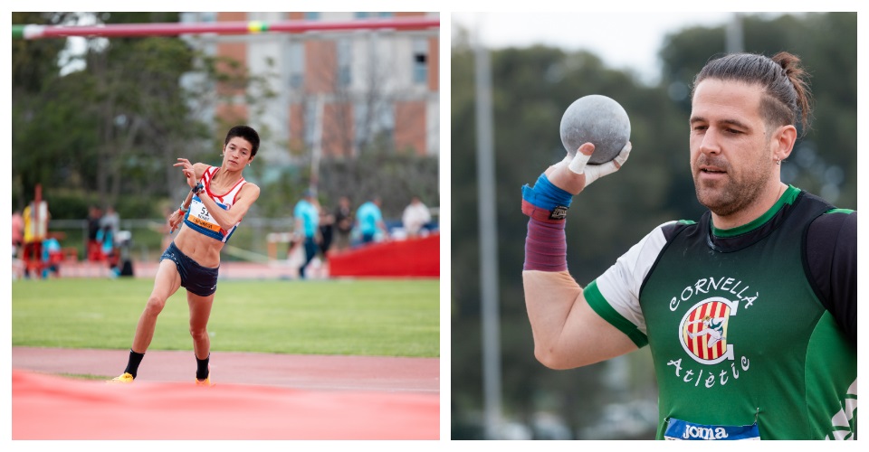 Ona Bonet al Míting Internacional. Foto FCA + Jotas Ortega al Míting Internacional. Foto FCA