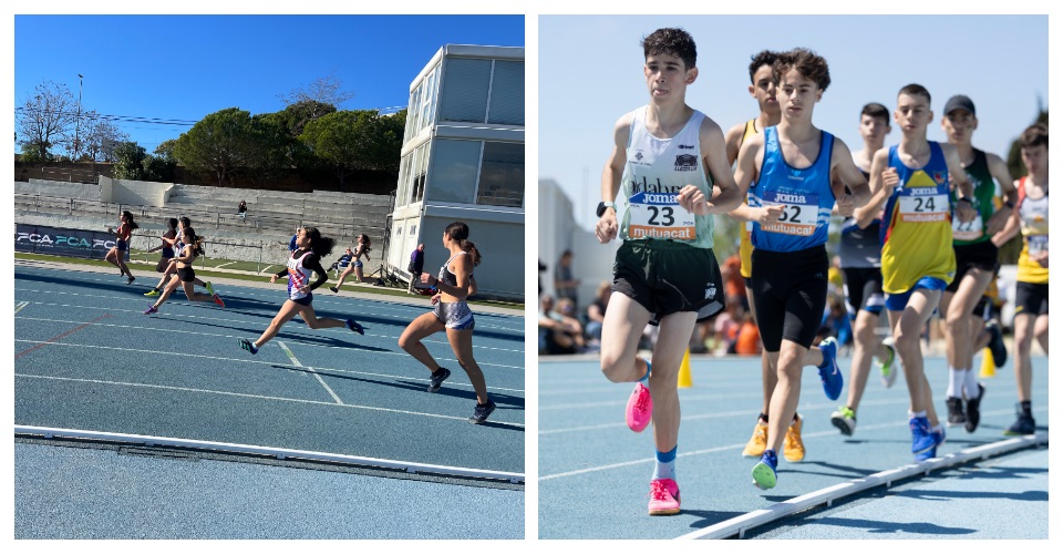 Primera copa catalana femenina promoció. Foto FCA i Un moment del Campionat Catalunya clubs promoció. Foto Carlos Guzman