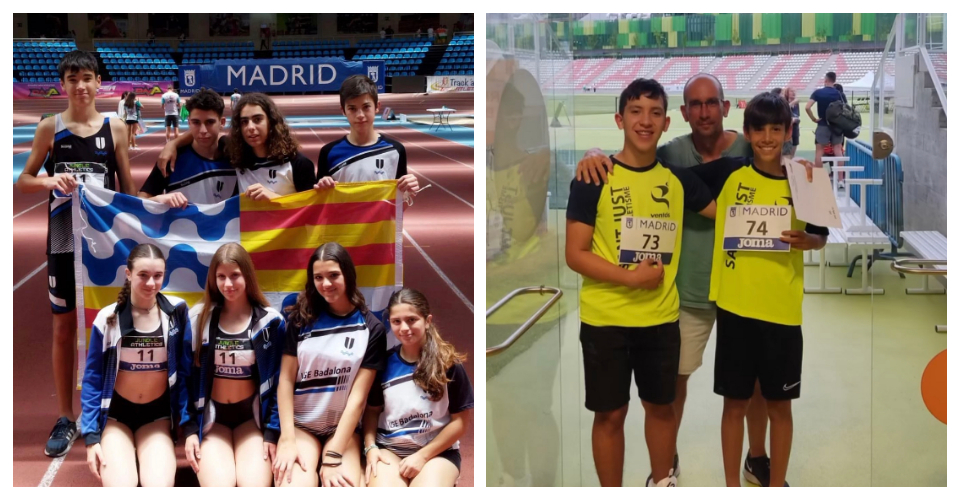 Fotos: UGE Badalona i CA Sant Just