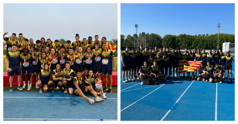 Catalunya campiona el curs passat. Fotos FCA