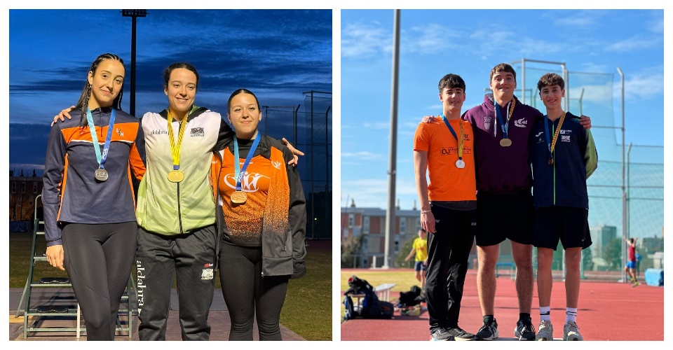 Podi del disc sub 20 + podi javelina sub 18