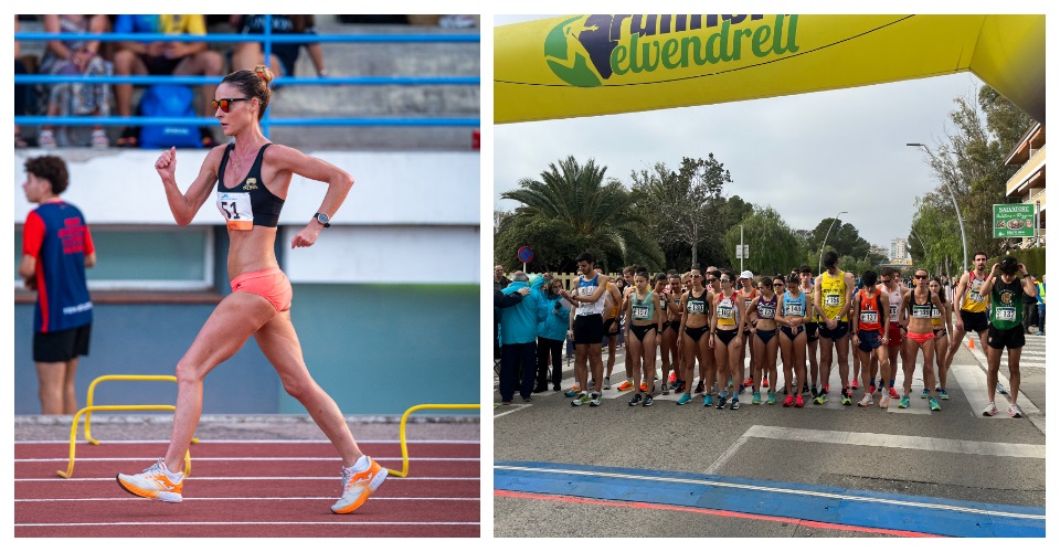 Raquel Gonzàlez. Foto Alicia Pou i Sortida del Vendrell del passat any. Foto FCA