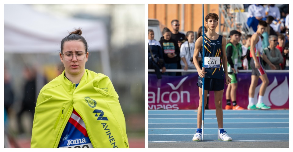 Mar Santanach competirà a la prova sub 20. Fotos Martín / Jan Tomàs a Tudela amb la selecció Catalana. Foto Carlos Guzman