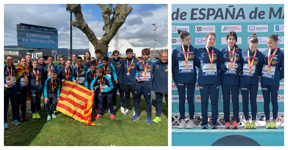 Foto de grup i Podi sub 20 femení