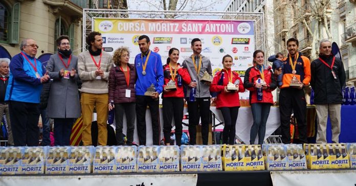 Podi Campionat de Catalunya de 10 Km en ruta