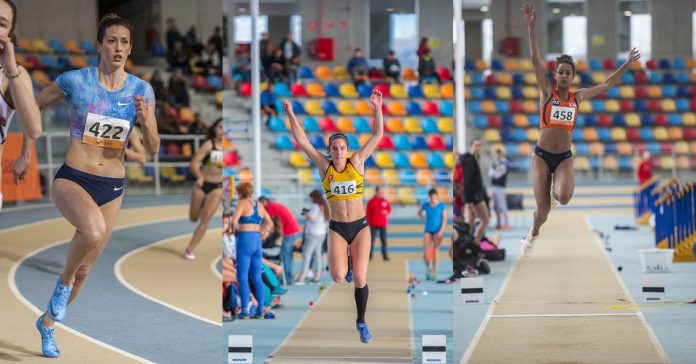 Estela Garcia, Cora Salas i Maria Vicente