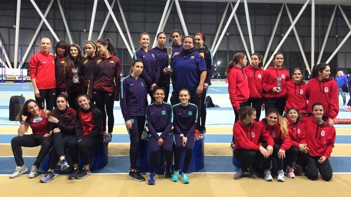 Podi Femení Campionat de Catalunya de Clubs