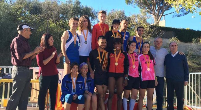 Podi Campionat de Catalunya de Cros de Relleus Mixtos