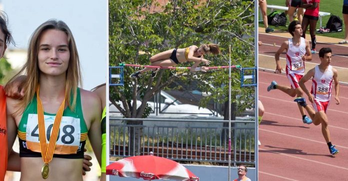 Júlia Garcia, Clara Fernández i Roger Pons