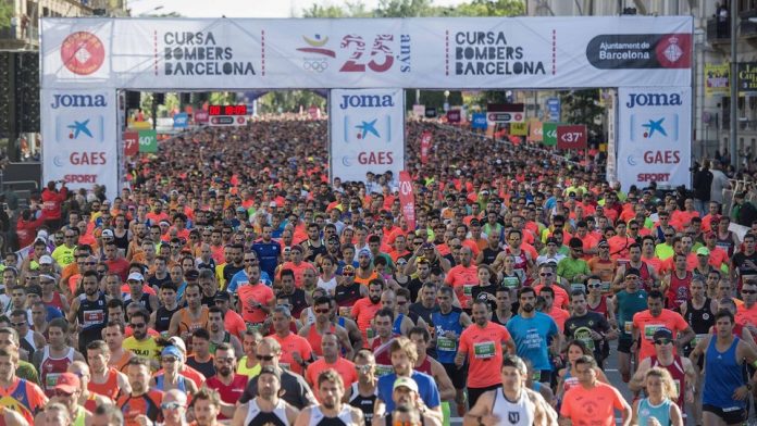 Cursa Bombers de barcelona 2017