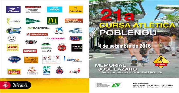 Cartell Cursa Poblenou