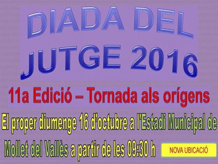 Cartell Diada del Jutge 2016