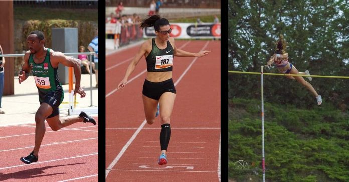 Patrick Chinedu Ike, Estela Garcia i Mònica Clemente