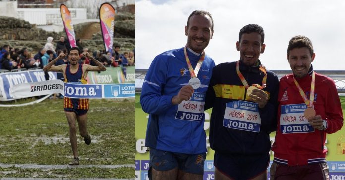 Ayad Lamdassem arribant a meta i Podi