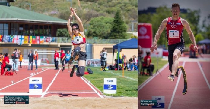Markus Rehm i Sara Andrés